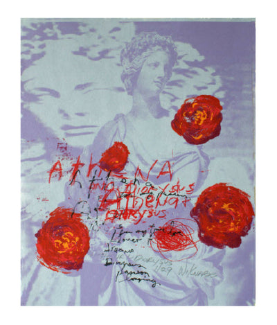 Walter Knabe Artwork Athena & Diorysus Limited Edition Screenprint