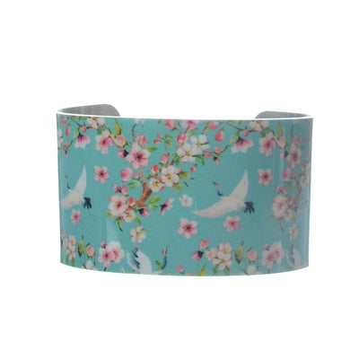 Walter Knabe Cuff Bracelet Cherry Blossom