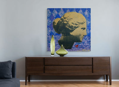 Aphrodite Script Screenprint with Handpainting Demo