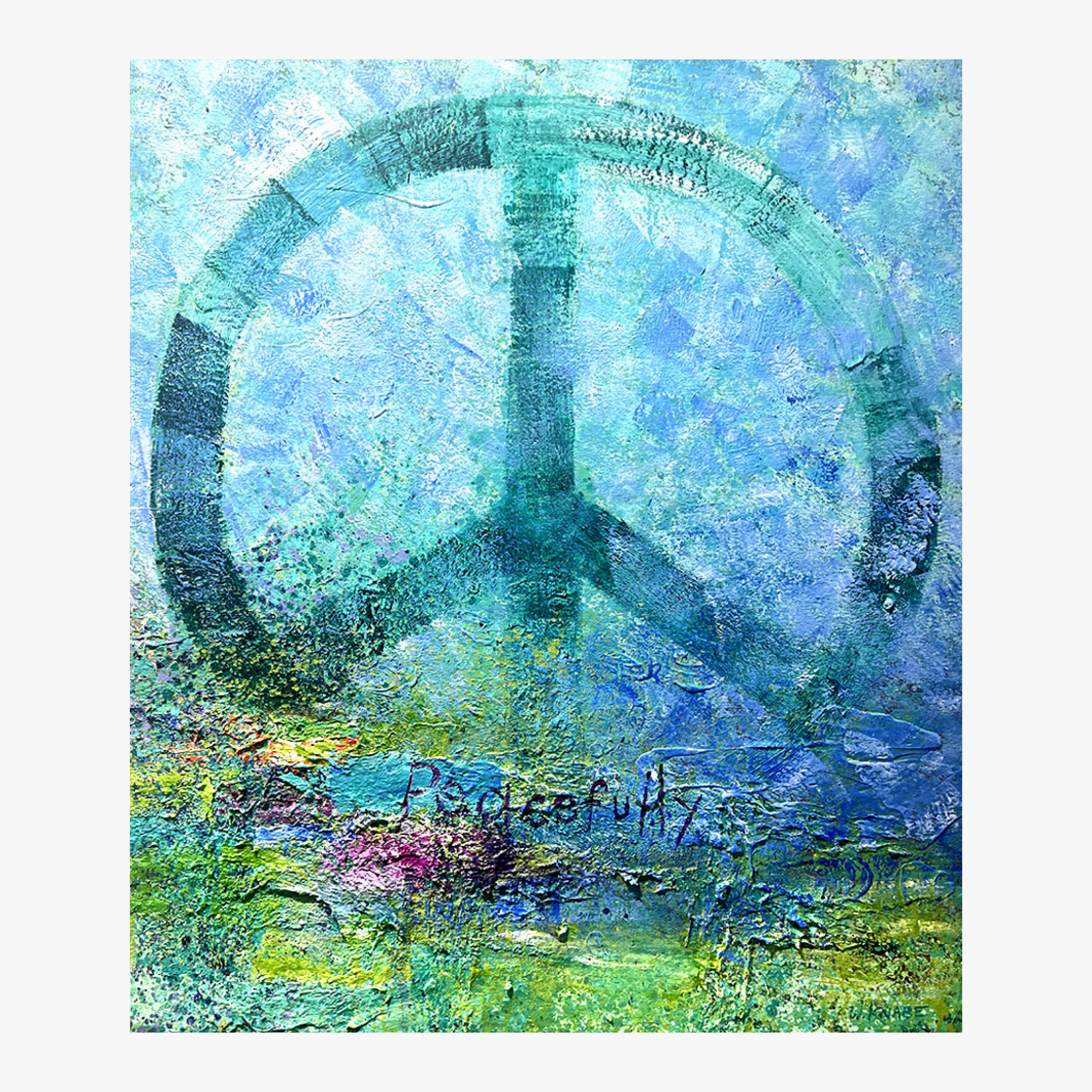 Peacefully Original Painting Demo