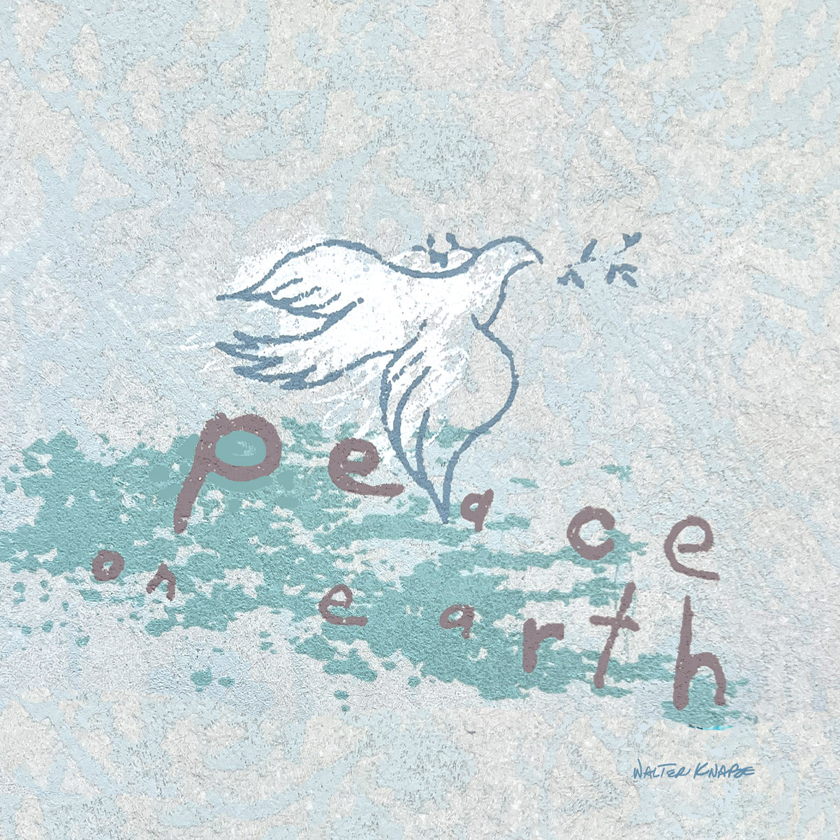 Walter Knabe Tea Towel Peace On Earth