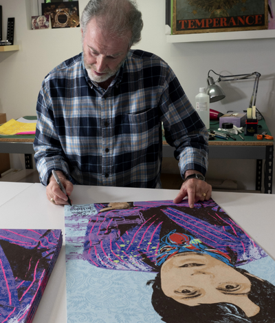 Walter Knabe Artwork Paul 67 Special Limited Edition Screenprint