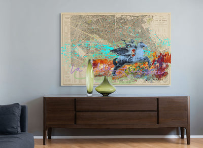 La Ville Lumiere Limited Edition Mixed Media Demo