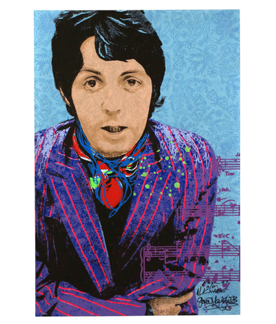 Walter Knabe Artwork Paul 67 Special Limited Edition Screenprint