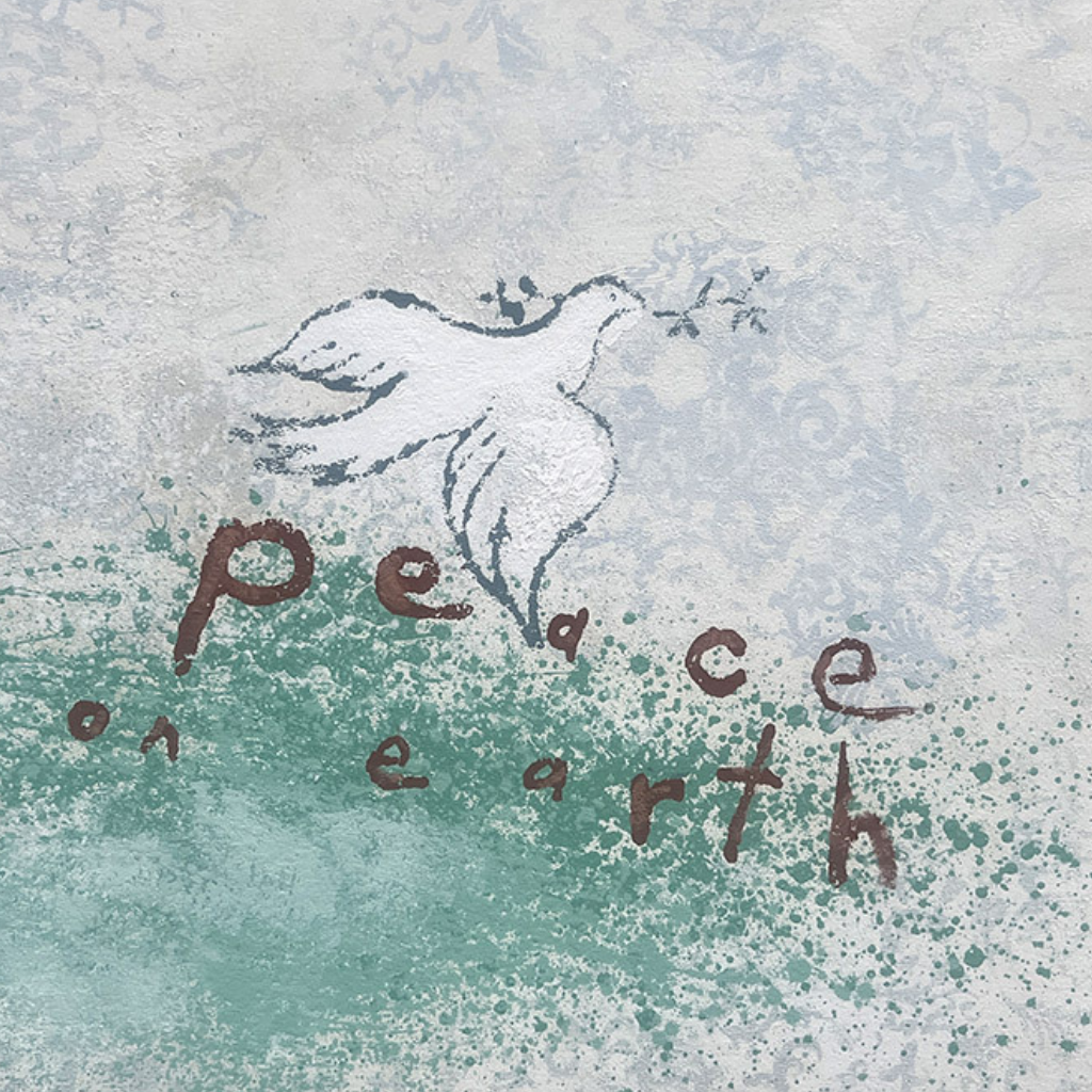 Walter Knabe Artwork Peace On Earth Original Painting