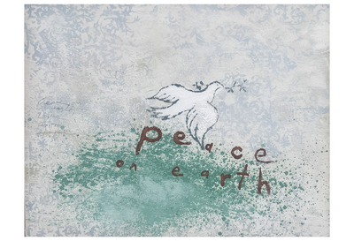 Walter Knabe Artwork Peace On Earth Original Painting