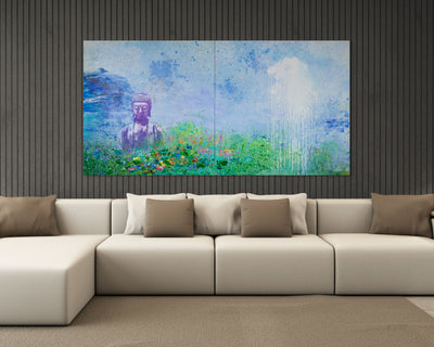 Shambala Garden Original Painting Demo