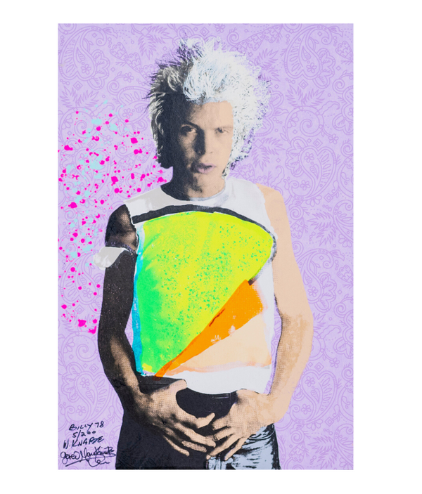 Billy Idol 78 Special Edition Screenprint - Walter Knabe Billy Idol 78 Special Edition Screenprint - Walter Knabe