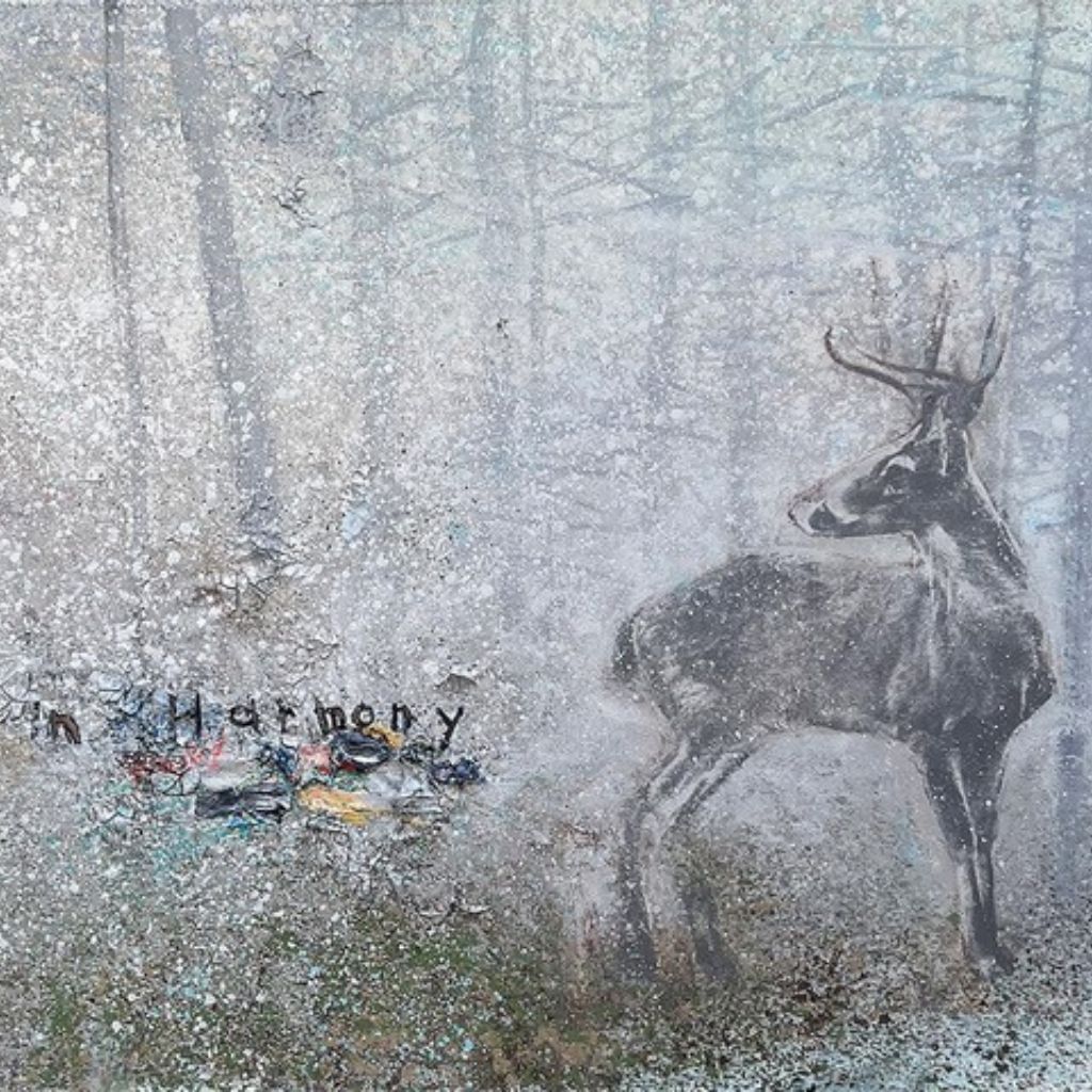 Walter Knabe Artwork All In Harmony Original Painting