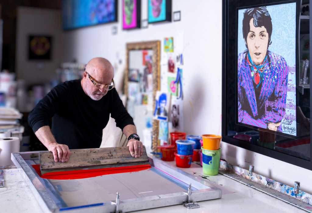 Paul McCartney 67 Special Edition Screenprint - Walter Knabe Paul McCartney 67 Special Edition Screenprint - Walter Knabe
