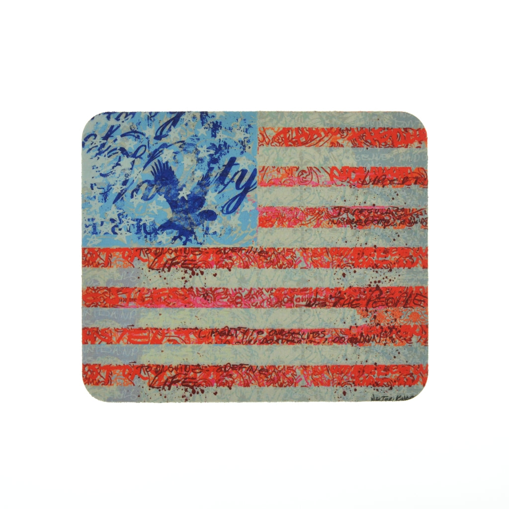 Walter Knabe Mouse Pad Flag