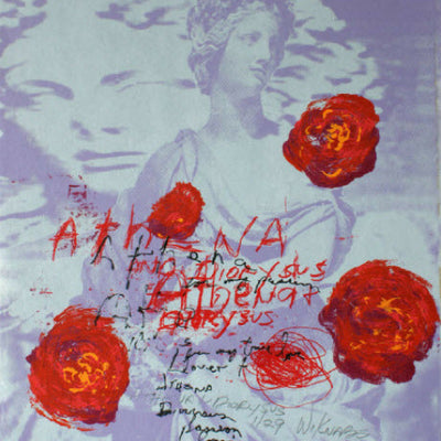 Walter Knabe Artwork Athena & Diorysus Limited Edition Screenprint