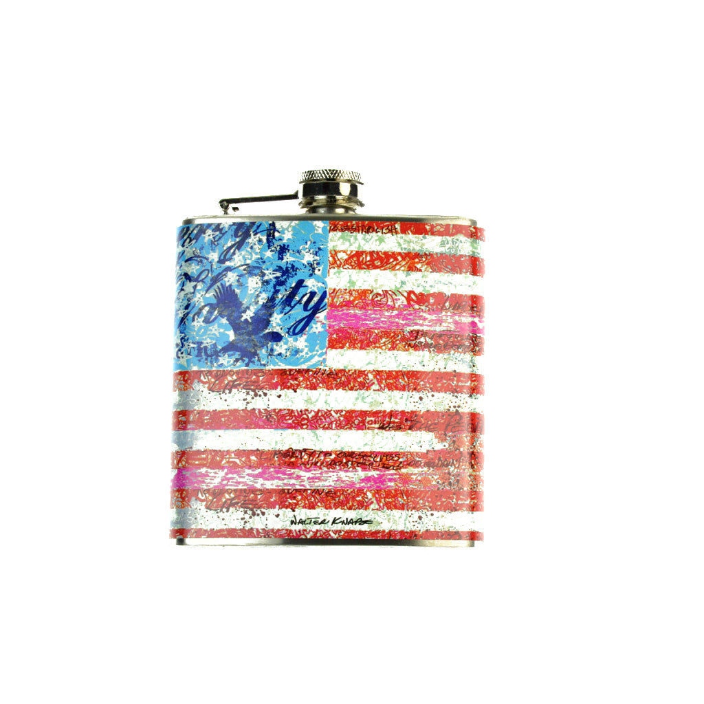 Walter Knabe Flask Flag