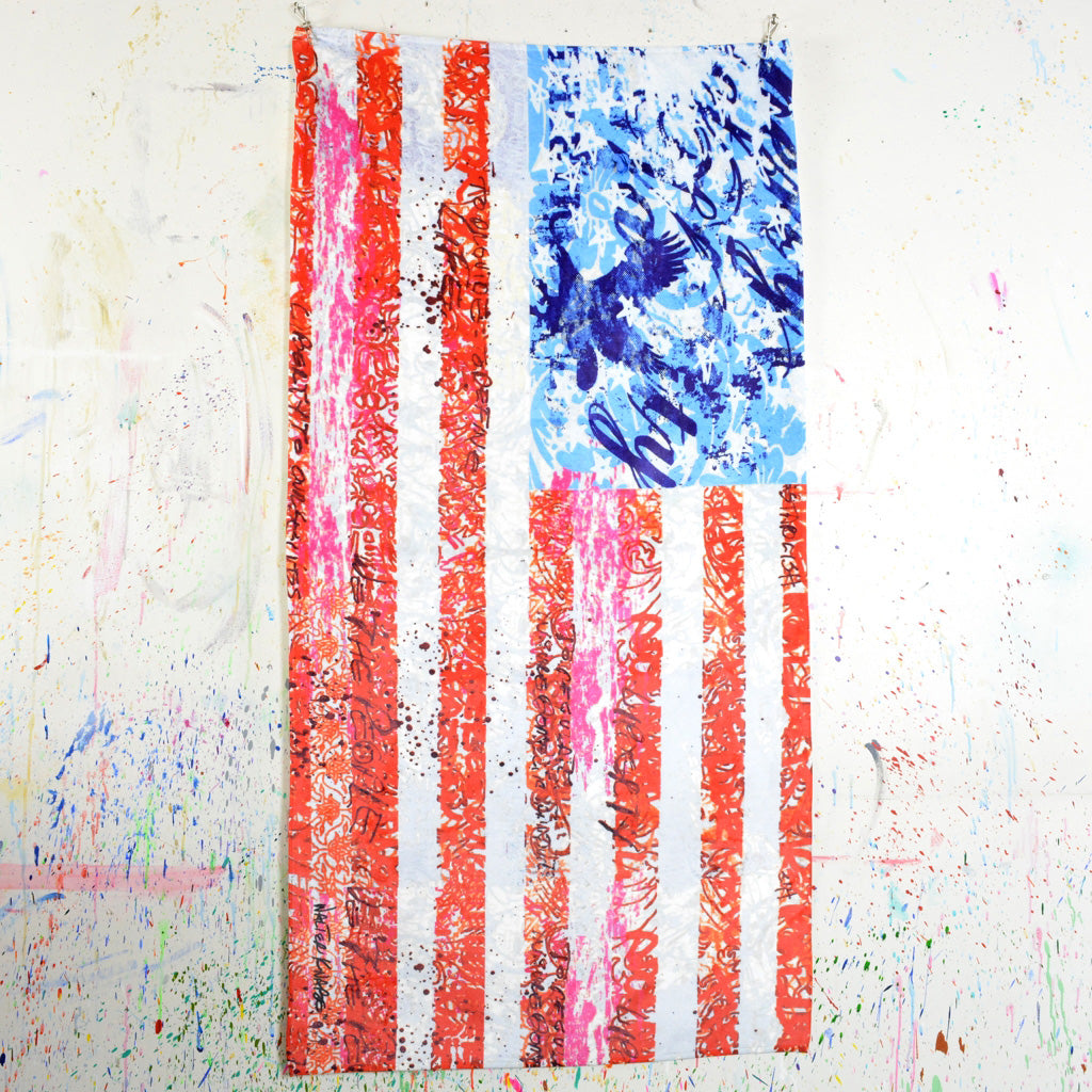 Walter Knabe Beach Towel Flag