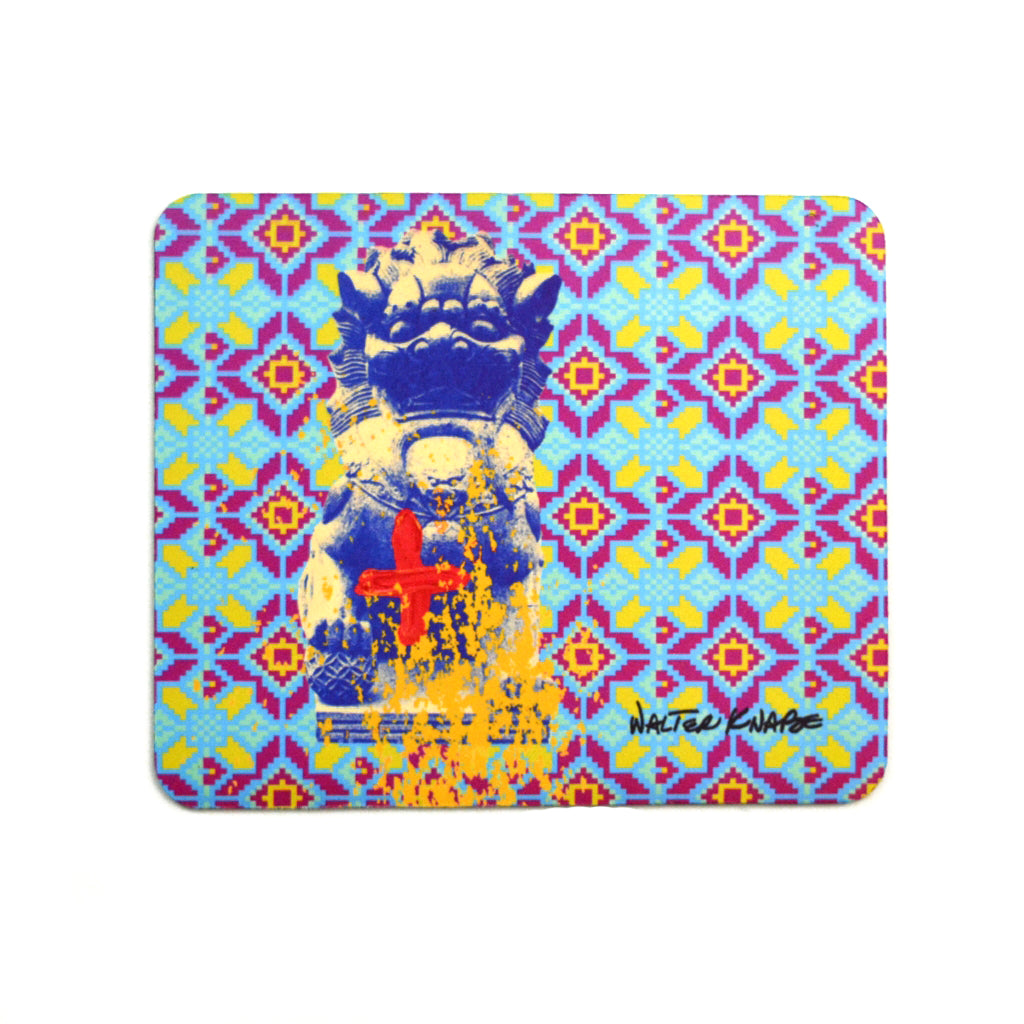 Walter Knabe Mouse Pad Foo Dog