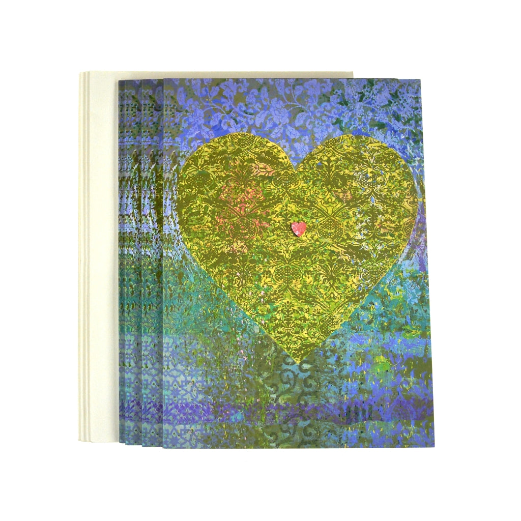 Walter Knabe Notecard Set Heart