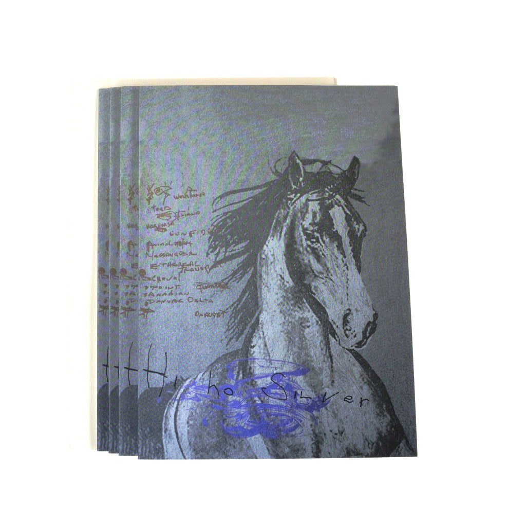 Walter Knabe Notecard Set Hi Ho Silver