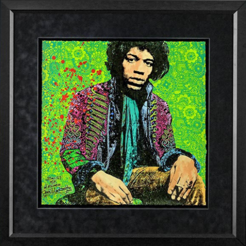 Jimi Hendrix 67 Special Edition Screenprint - Walter Knabe