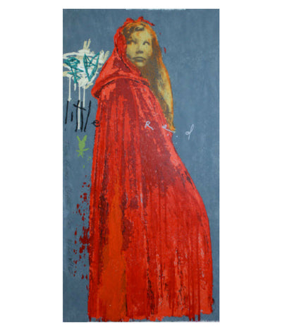 Walter Knabe Artwork The Red Cape Limited Edition Screenprint