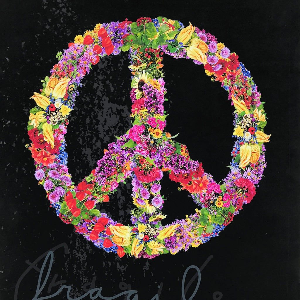Walter Knabe Artwork Peace 1 Limited Edition Mixed Media