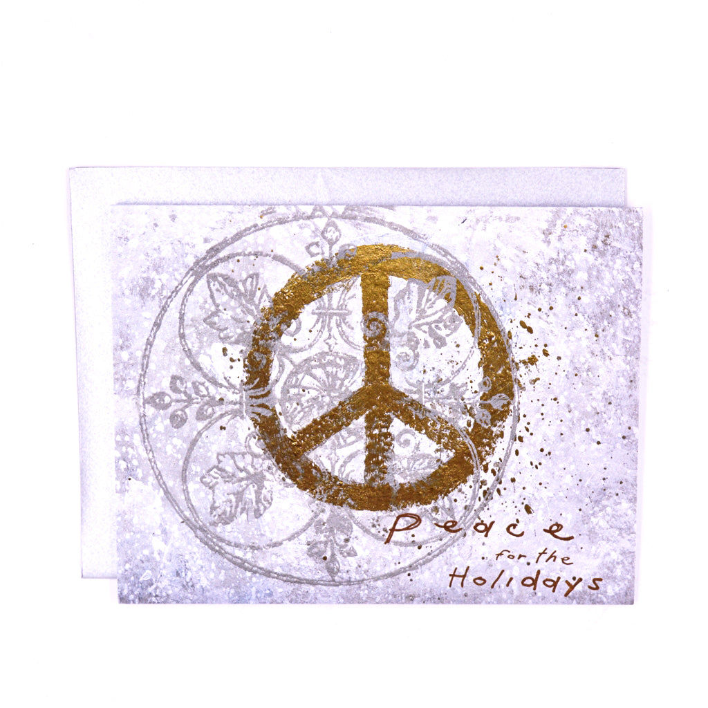 Walter Knabe Holiday Notecard Set Peace For The Holidays