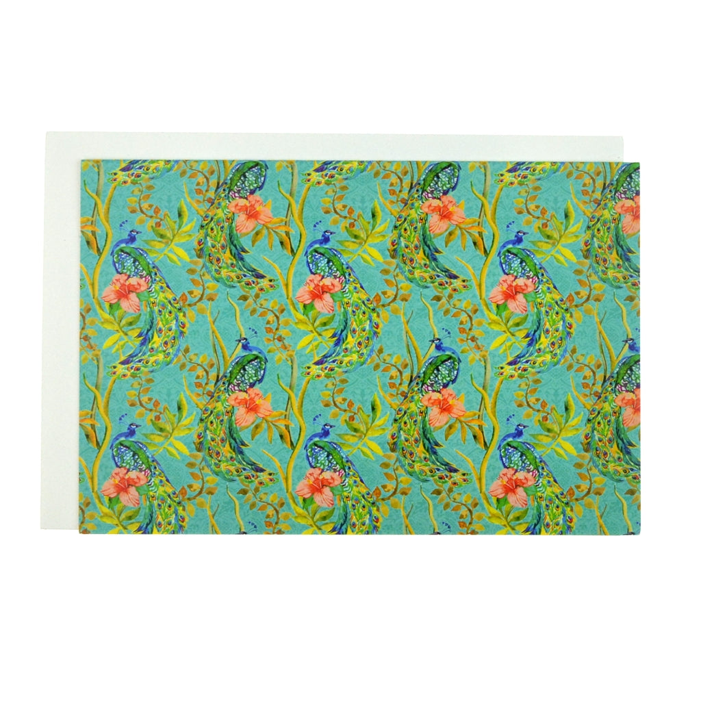 Walter Knabe Notecard Set Peacock