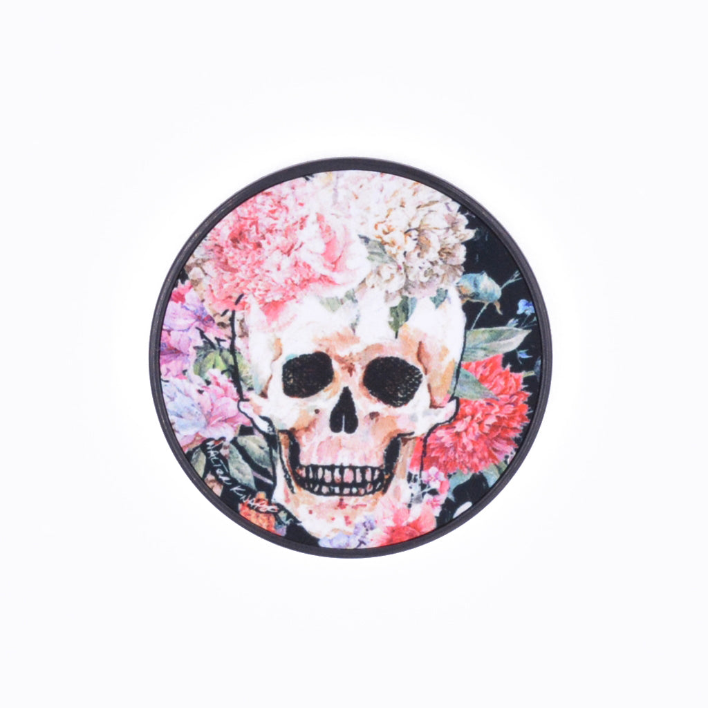 Walter Knabe Phone Popper Skull Floral