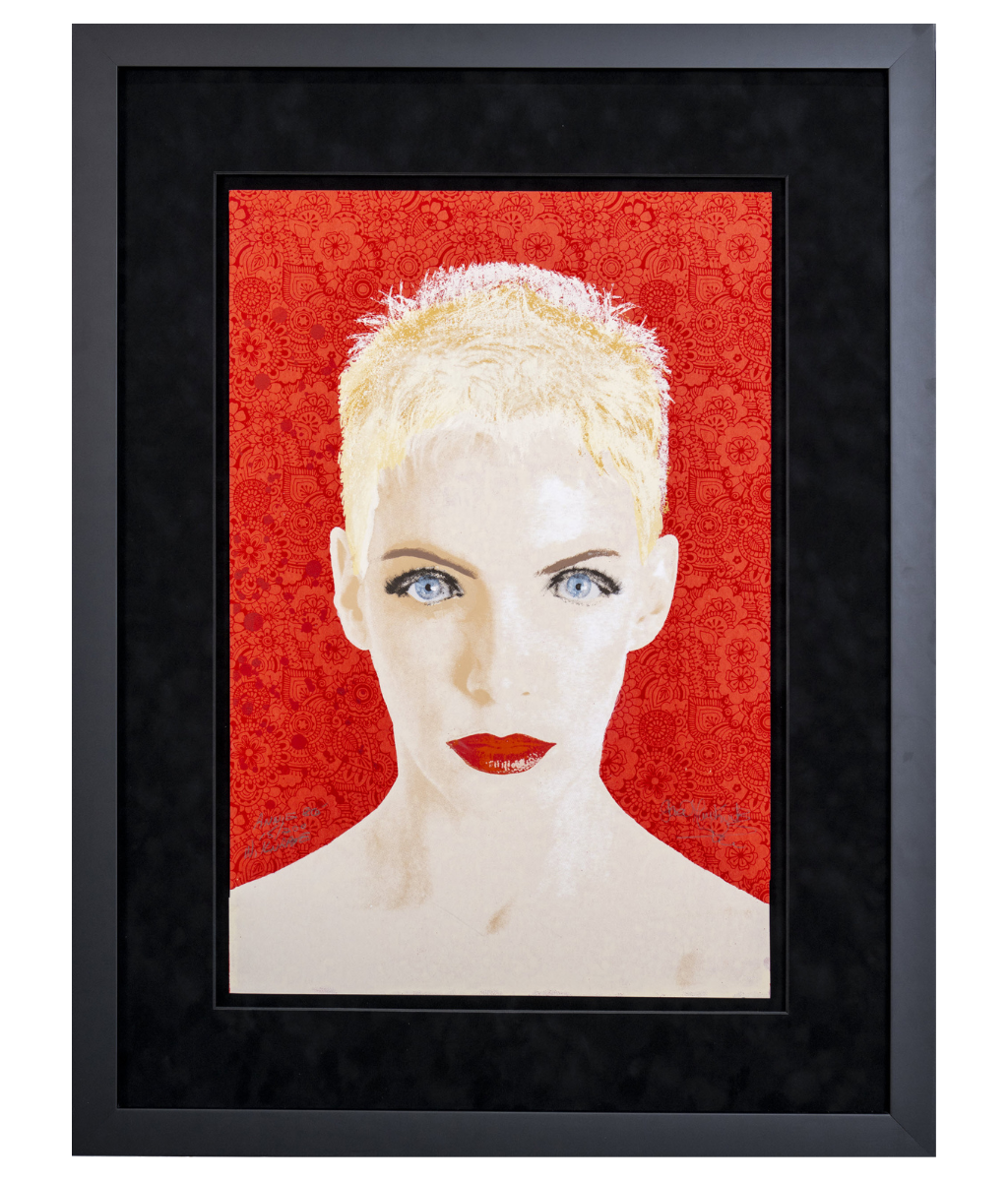 Annie Lennox 86 Special Edition Screenprint - Walter Knabe Annie Lennox 86 Special Edition Screenprint - Walter Knabe