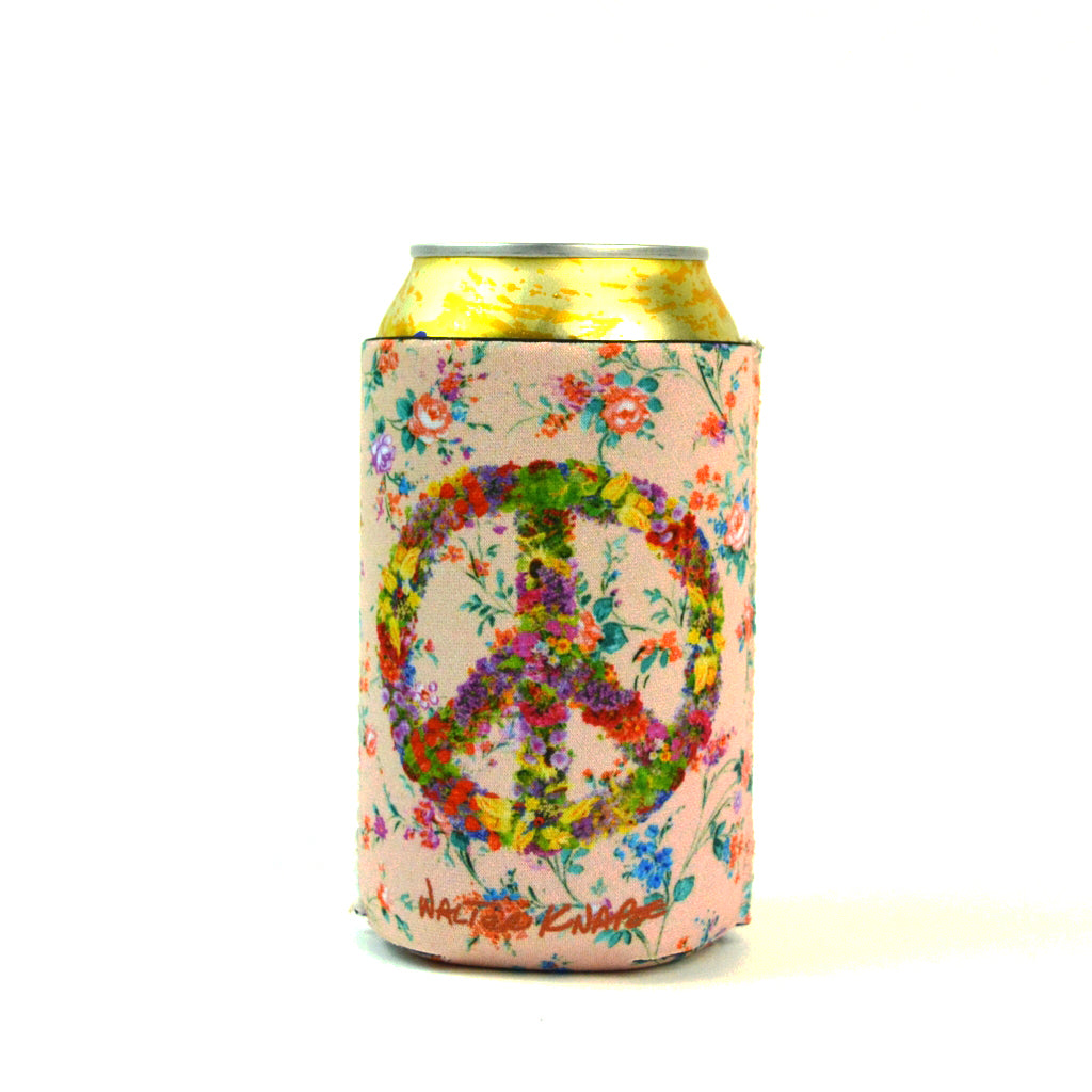 Walter Knabe Can Cooler Floral Peace