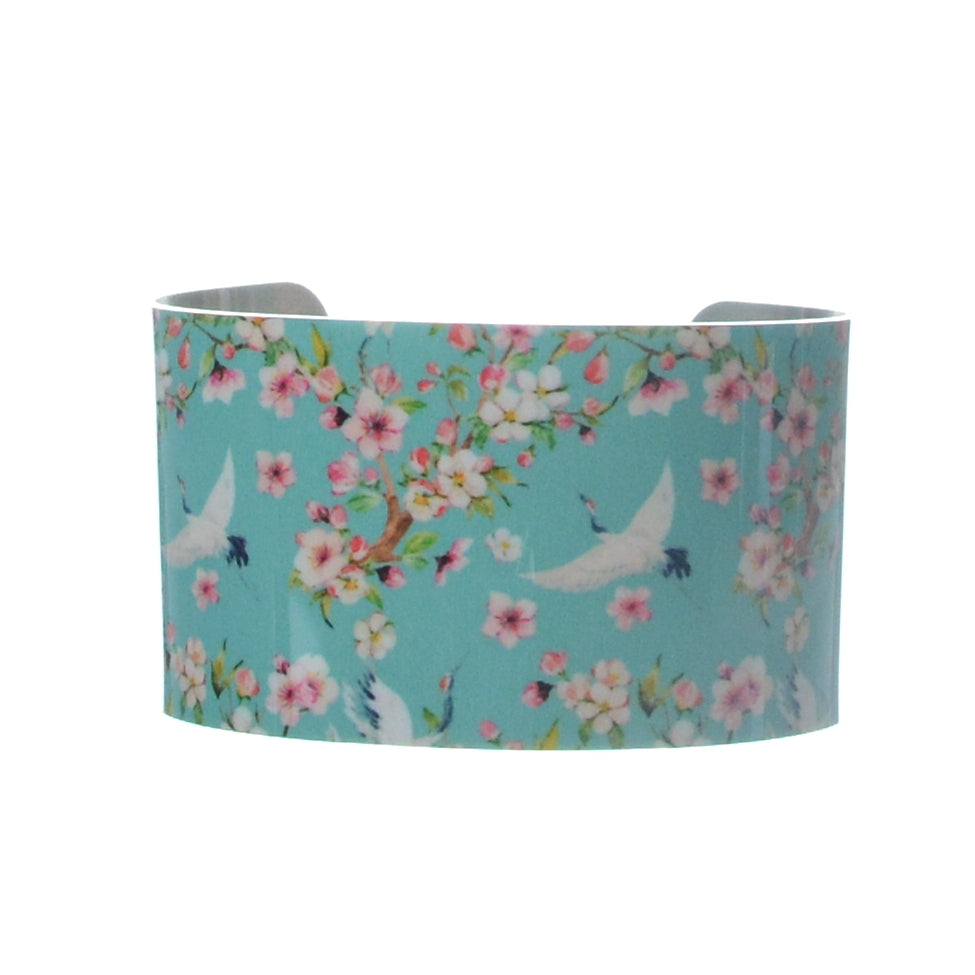 Walter Knabe Cuff Bracelet Cherry Blossom
