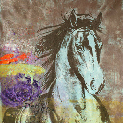 Walter Knabe Artwork Dark Horse Original Painting - SOLD