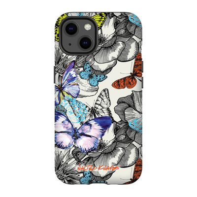 Walter Knabe iPhone Tough Case Butterfly Garden