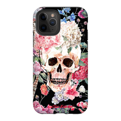 Walter Knabe iPhone Tough Case Skull Floral