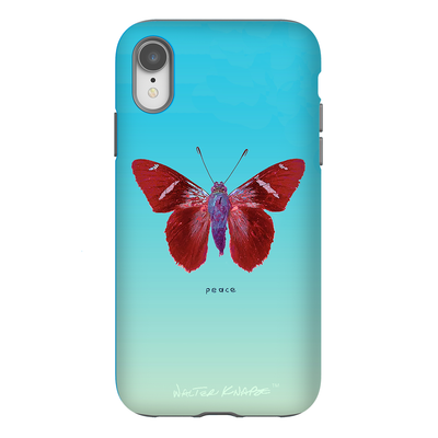 Walter Knabe iPhone Tough Case Butterfly Peace